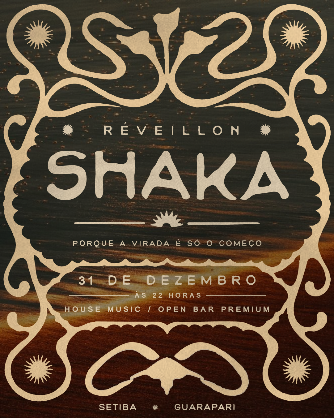 Cartaz Réveillon Shaka 2027